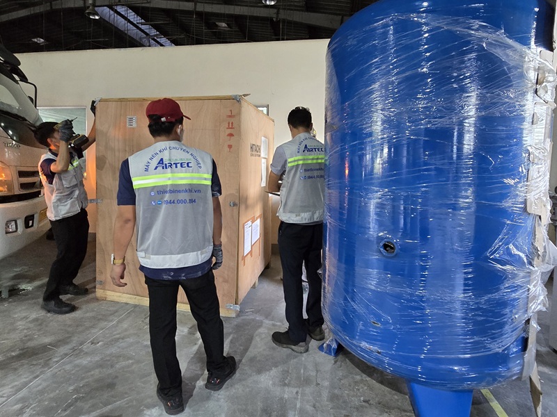 Bàn giao và lắp đặt hệ thống khí nén — Airtec