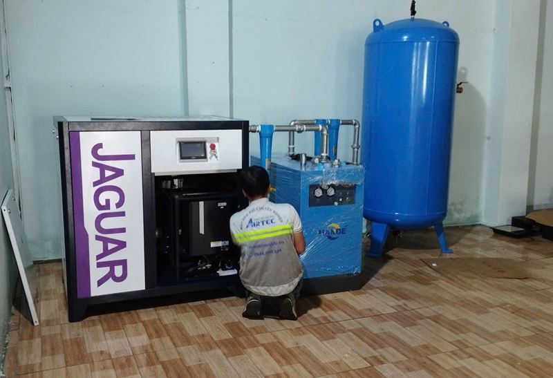 Lắp đặt máy Jaguar tại khách hàng — Airtec