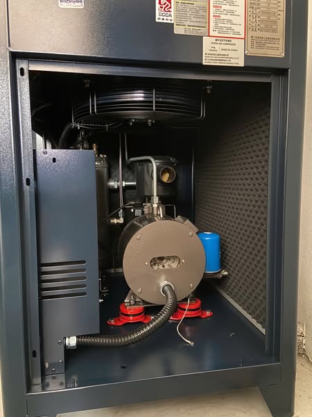 Máy nén khí Jaguar ES-20 thực tế tại Airtec